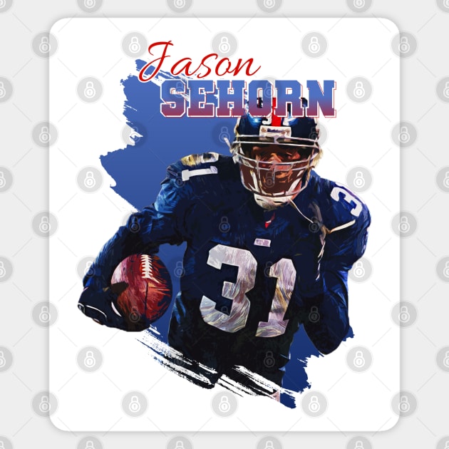 Jason Sehorn | Football Sticker by Aloenalone